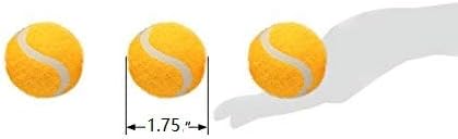 Tennis Balls for Dogs, 1.75" Ball Dog Toy for Small Launcher, Dog Balls (5 Pack)