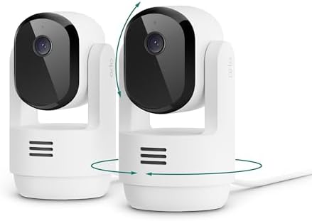 Arlo Essential Indoor Pan Tilt Zoom Security Camera 2K Wired - 2-Cam by Unknown