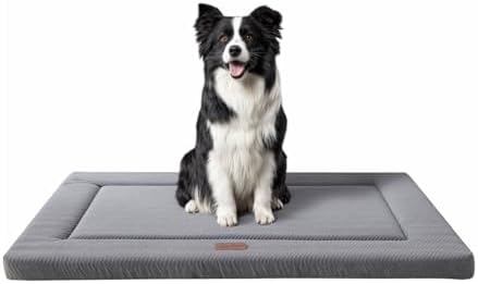 Dog Bed for Crate, Small Dog Crate Beds, Washable Pet Bed Mat Kennel Pad by WESTERNHOME
