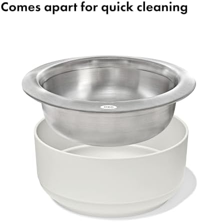 OXO Pet Nonslip Stainless Steel Dog Bowl - Large, 4 Cup Capacity - Image 2