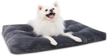 KSIIA Washable Dog Crate Bed Kennel Mat for Medium Dogs,29 x 21 Inch,Gray by KSIIAPetProducts