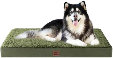 EHEYCIGA Orthopedic Dog Bed Extra Large with Removable Washable Cover, 50IN by EHEYCIGA