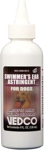 Vedco Swimmer's Ear Astringent For Dogs 4 oz by Unknown by Vedco