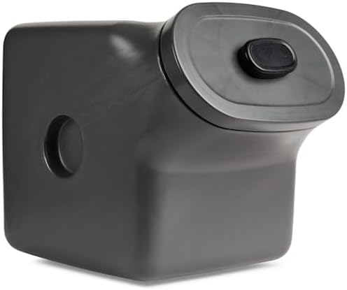 Reddy Black Airtight Food Storage Container for Dogs Large 50 lbs.