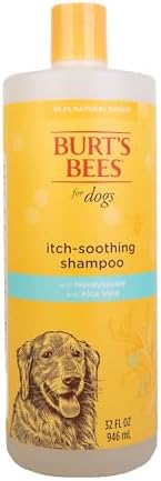 BURT'S BEES FOR PETS Itch Soothing Dog Shampoo, Honeysuckle, 32 Fl Oz by BurtsBeesforPets
