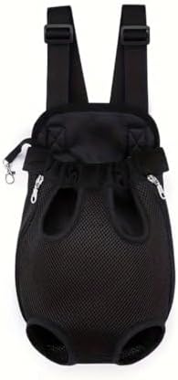 Dog Carrier Backpack, Breathable Mesh Chest Carrier for Small Dogs by Unknown