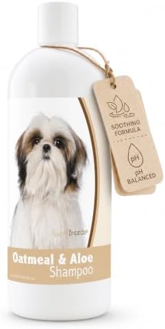 Healthy Breeds Shih Tzu Oatmeal Shampoo with Aloe 16 oz by HealthyBreeds