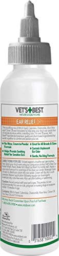Vet's Best Dry Ear Relief for Dogs, No-Alcohol, for All Dogs, Aloe 4 oz - Image 2