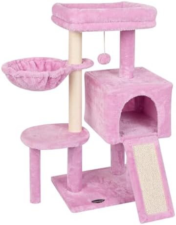 Cute Cat Tree Kitten Cat Tower Condo Furniture Scratching Posts Hammock by FISHNAPthemeaningisthatcatliketoeatfishandhaveanaphopeyourbabylikeit