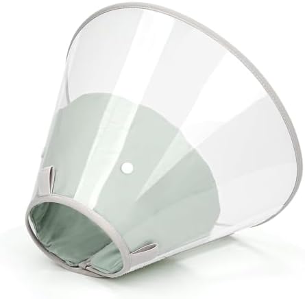 Dog Cone Collar with Soft Liner to Stop Licking, Elizabeth Recovery Collar After Surgery for Large Medium Dogs, Comfortable Pet Head Cone Alternative for Neutering Spay Injury by Unknown