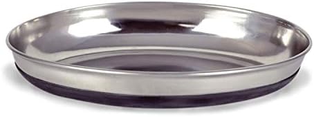 Our Pets Dish Oval Cat Rubber Bottom Pet Bowl (2 Pack) by OurPets