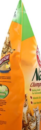 ARM & HAMMER Naturals Clumping Cat, Litter Odor Control, Multi Cat Litter, 18 lb. Bag (Pack of 2)