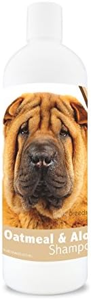 Healthy Breeds Chinese Shar Pei Oatmeal Shampoo with Aloe 16 oz by HealthyBreeds