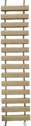 Cat Bridge Ladder and Climbing Frame - Perfect Cat Climber and Furniture - Ideal for Playful Cats (L-40inch-100cm) (Wood, 100cm) by JIALOE