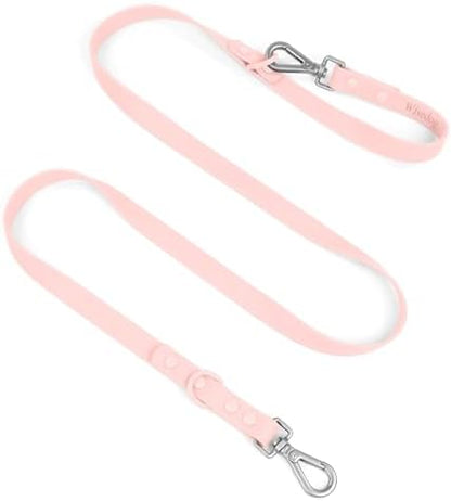 Wisedog Waterproof Dog Leash, Gossamer Pink, 5 ft × 1/2 in by WisedogPetSupplies