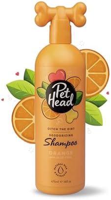 Pet Head Ditch the Dirt Dog Shampoo | Orange Scent | 16 fl. oz. by PETHEAD