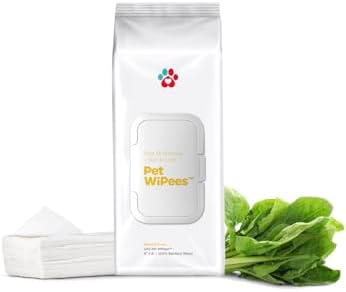 Pet Parents Dog All Purpose + Skin & Coat Pet WiPees 100 All Natural Cleaning & Moisturizing Dog Wipes for Paws, Folds & Fur, Daily Pet Wipes for Skin & Coat Health (Natural, 100ct) by PetParents