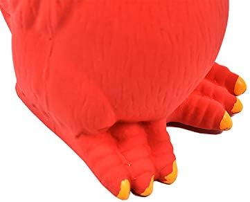 Tamu style Rubber Chicken Squeaky Dog Toys for Small, Medium or Large Pet Breeds, Play Fetch, Reduce Separation Anxiety