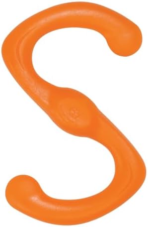 WEST PAW Zogoflex Bumi Dog Tug Toy – S-Shaped, Lightweight Chew Toys for Fetch, Play, Pet Exercise – Tug of War Soft Flinging Squishy Chewy Toy for Dogs – Guaranteed, Latex-Free, Small 8", Tangerine by WestPaw