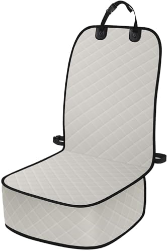 ELONGRIVER Dog Car Seat Covers, Waterproof Front Seat Cover by ELONGRIVER