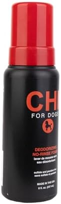 CHI for Dogs Deodorizing Waterless Foam Wash, Pump Bottle, 8 Oz - Image 6