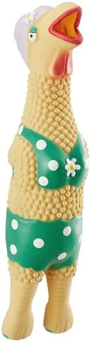 Outward Hound Squawkers Squeaky Latex Dog Toy, Grandma Hippie, 11.3" by OutwardHound