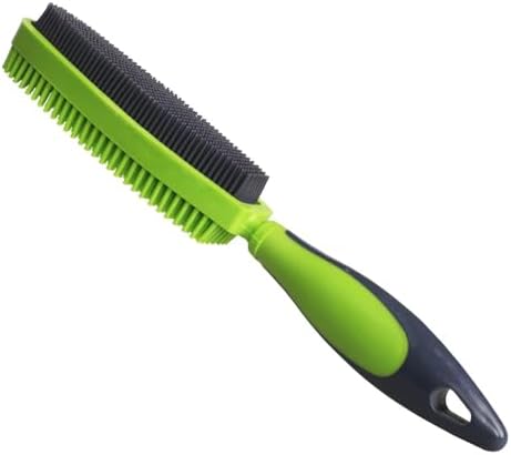 Rubber Pet Hair Remover Brush for Clothes, Couches & Pets by throw