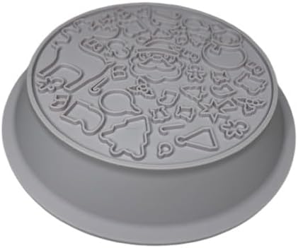 Snowman/Christmas 2-in-1 Silicone Slow Feeder & Licking Mat - BPA Free, Dishwasher Safe, 500ml Capacity, Perfect for Dogs & Cats (Pastel Lavender)