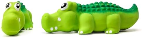 Squeaky Dog Toys for Medium Dogs, Soft Latex Squeaky Dog Ball, Cute Funny Squeak Crocodile Pet Toys - Image 6