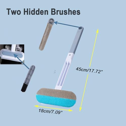 Multi Function Pet Hair Remover for Cat Dog, Pet Hair Cleaner, Fur Removal Tool, Washable brush for Bed, Sofa, Carpet, Rug, Car Mat, Clothes and Couch - Image 2