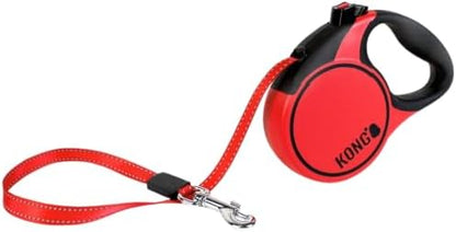 Alcott KONG Terrain Retractable Dog Leash, Small, Red, 16' Long - Image 7