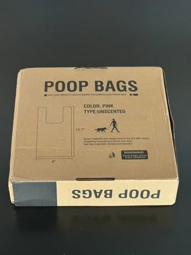 Charmount 270 Counts Unscented Dog Poop Bags Rolls with Handles - Image 4