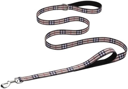 Hikiko 4FT Dog Leash Padded Double Handle with Designed Pattern by Hikiko