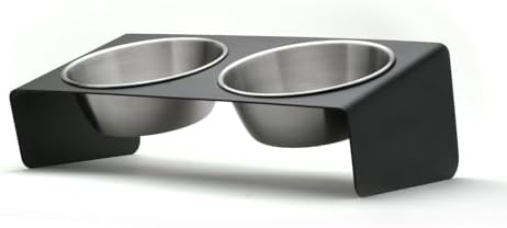 xympo Elevated Pet Bowl, for Cats and Small Dogs by xympo