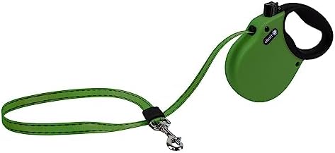 Alcott Adventure Retractable Leash, Extra Small, Green by Alcott