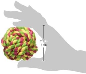 Mammoth Pet Products 43720085: Monkey Fist Ball Dog Toy, Mini