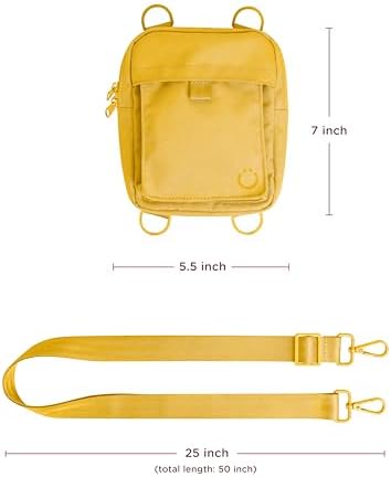 Ubbi Dog Treat Pouch for Training & Walking, Yellow - Image 3