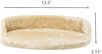 SHENGOCASE 13.5" Cat Tree Tower Accessories Replacement Parts Top Platform Perch Bed Cat Tower Add ons (Semi-Surrounded M8 Screw) - Image 5