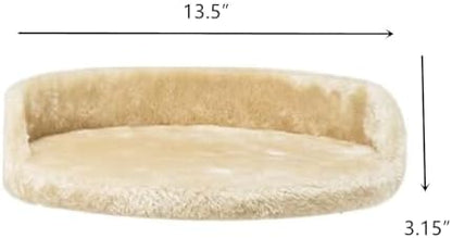 SHENGOCASE 13.5" Cat Tree Tower Accessories Replacement Parts Top Platform Perch Bed Cat Tower Add ons (Semi-Surrounded M8 Screw) - Image 5