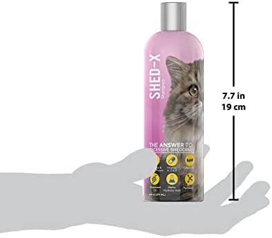 Shed-X Shed Control Shampoo for Cats, 8 oz, Vitamins & Antioxidants - Image 6