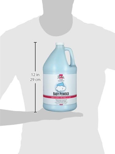 Top Performance Baby Powder Scent Pet Conditioner for Dogs and Cats, Safe for Puppies or Kittens Aged 6 Weeks and Older, 1 Gallon - Image 3