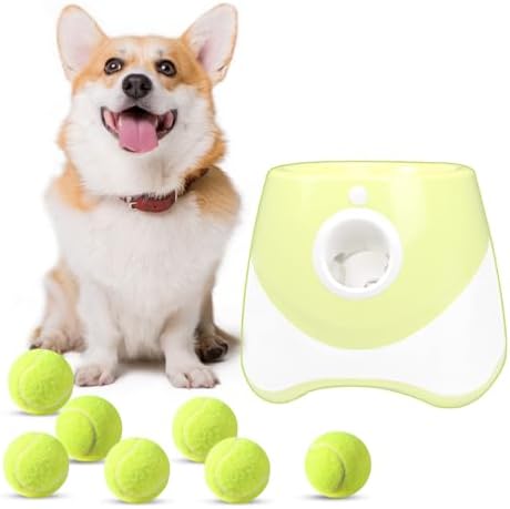 ZIYIZE Mini Tennis Balls, 6 Pack 2 inch Dog Tennis Balls, Easy Catching Pet Playing Ball for 2 inch Dog Ball Launcher - Image 2