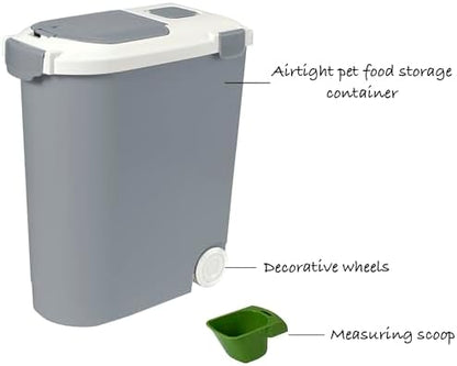 Airtight Pet Food Storage Container, Holds 30lbs - Image 2