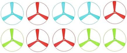 Cat Toy Disc,Interactive Cat Fetch Toy Flying Discs for Pet with 10 Discs by Unknown