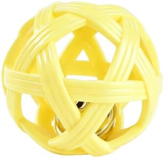 Dog Ball Toy with Bell for Small Dogs& Puppy, Small Dog Ball for Boredom Relief & Teething, TPR Chew Resistant Interactive Fetch Toy. by Unknown