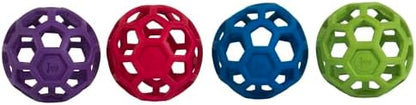 JW Pet HOL-ee Roller, Natural Rubber, Medium 4.5in, Colors May Vary - Image 5