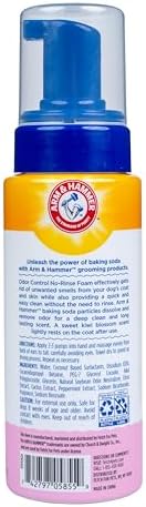 Arm & Hammer Odor Control No-Rinse Dog Foam, Kiwi Blossom, 8 Fl Oz, 6-Pack - Image 5
