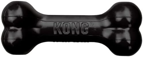 Kong Extreme Goodie Bone Dog Toy - Medium, Black x 3