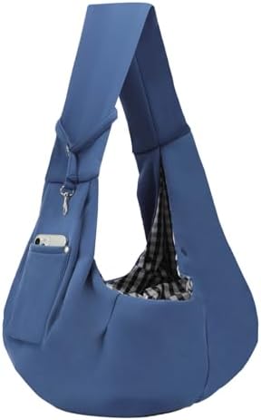 Dog and Cats Carrier Sling, Puppy Small Pet Carrier with Storage Pocket by ARZQUT