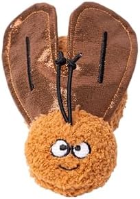 Interactive Catnip Cat Plush Toy, Insect Theme, 5'', for All Breed Size Cats (Cockroach) by PuffyCrew